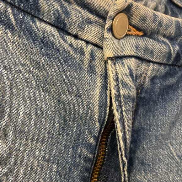 Good American Medium Wash High Waist Straight Leg Jeans Women’s Size 30 - Picture 6 of 10